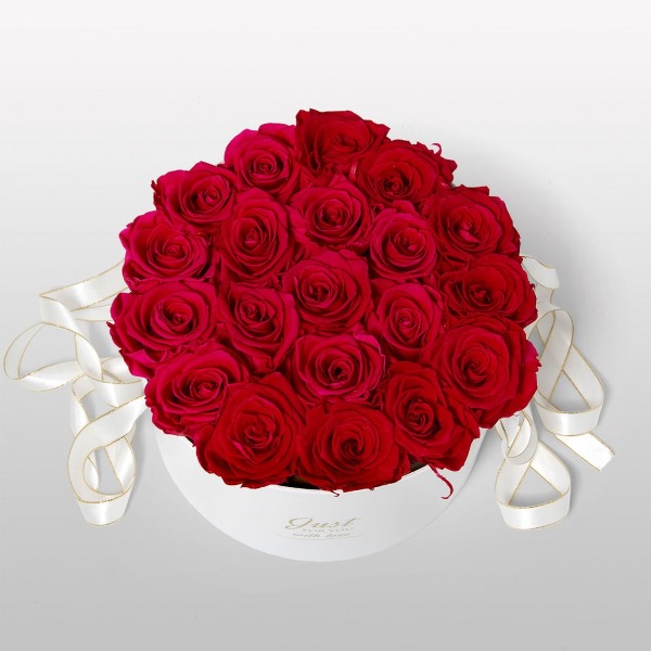regalo di compleanno anniversario di matrimonio con rose per San Valentino rosso Rosa Stabilizzata Idee Regalo,fatta a mano 