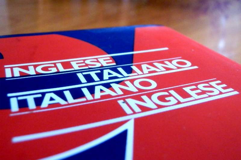 dizionario italiano inglese